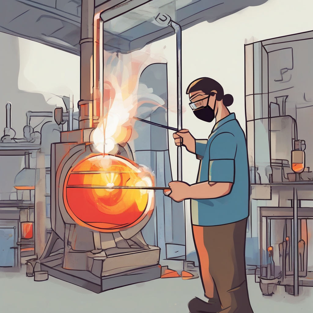 Glassblowing picture